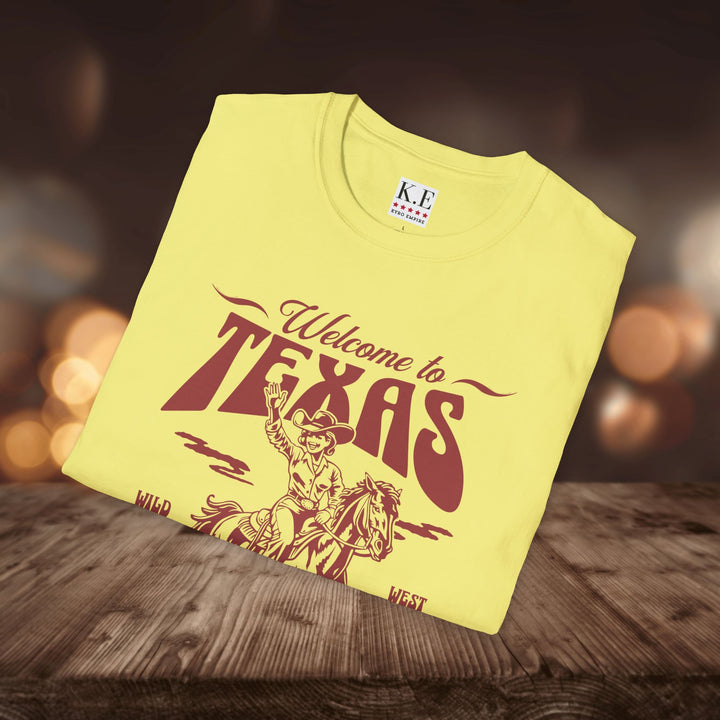 WELCOME TO TEXAS T-SHIRT