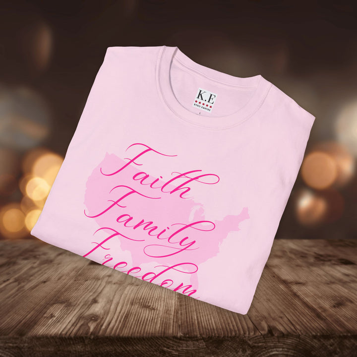 FAITH FAMILY FREEDOM T-SHIRT