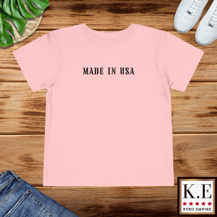MADE IN USA Toddler Tee
