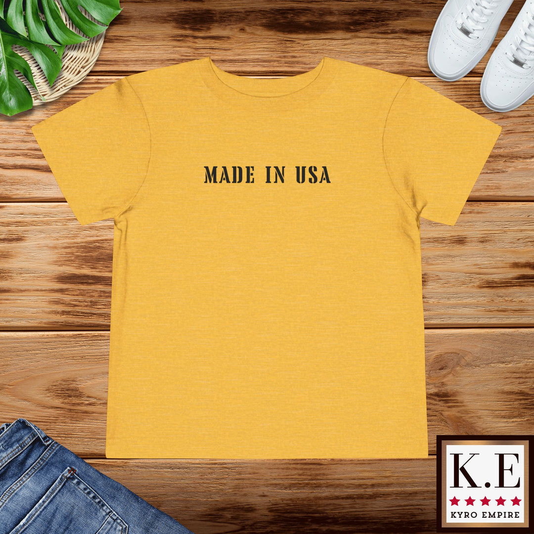 MADE IN USA Toddler Tee