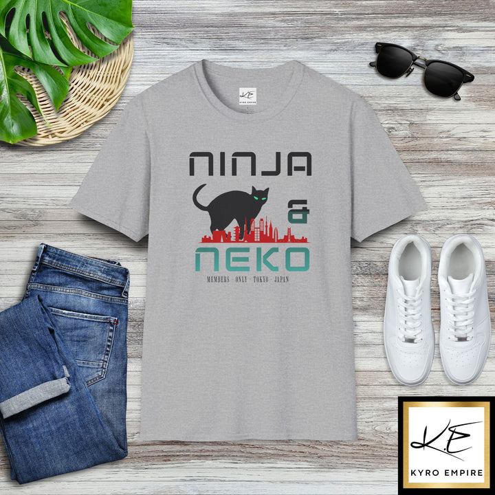 NINJA & NEKO T-SHIRT