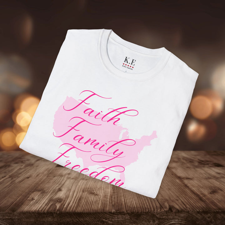 FAITH FAMILY FREEDOM T-SHIRT