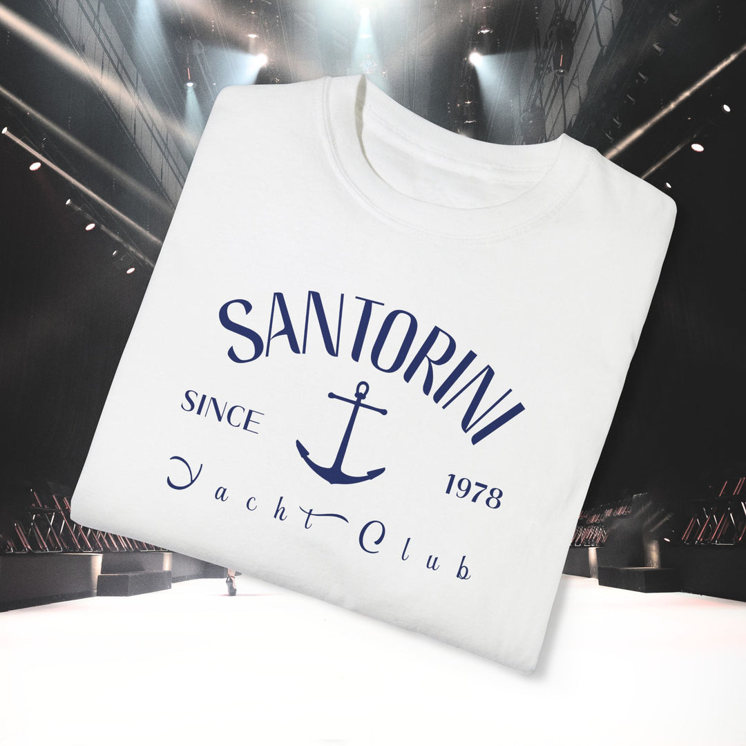 SANTORINI YACHT CLUB T-SHIRT