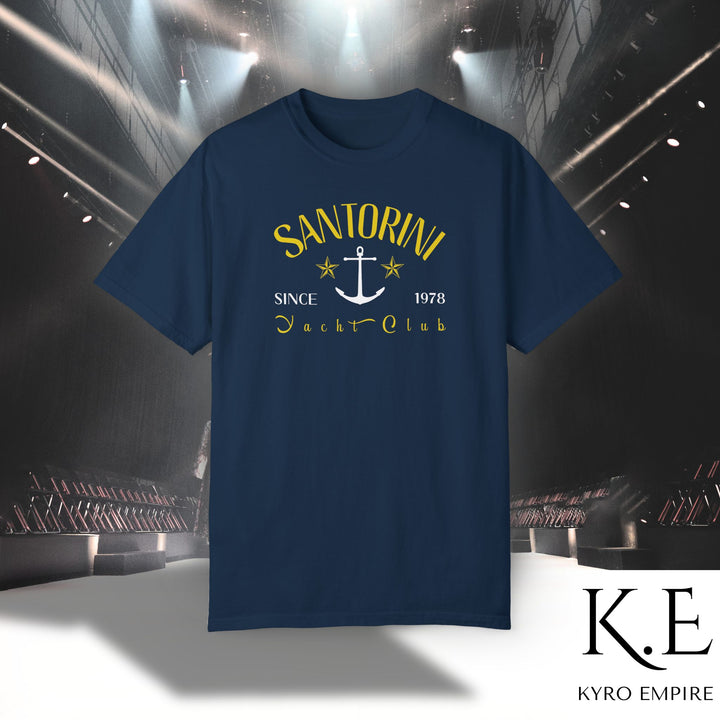 SANTORINI YACHT CLUB T-SHIRT