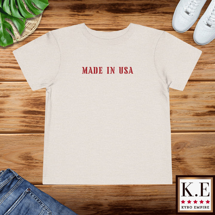 MADE IN USA Toddler Tee