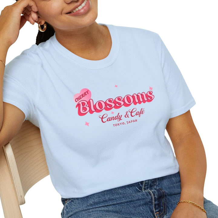 CHERRY BLOSSOMS CANDY & CAFE T-SHIRT