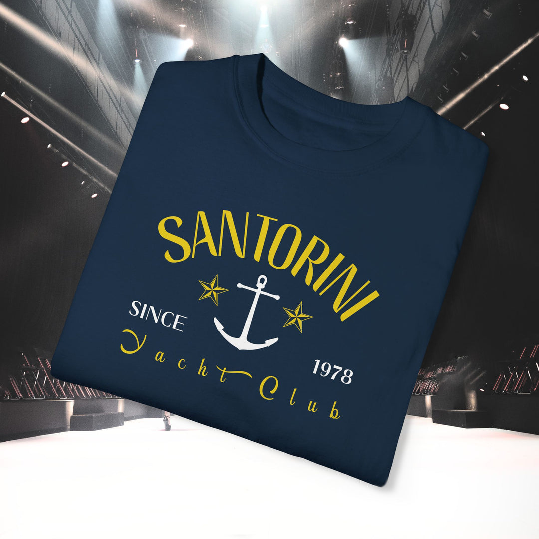 SANTORINI YACHT CLUB T-SHIRT