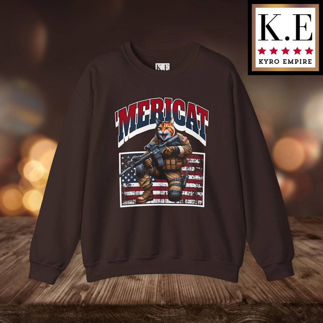 'MERICAT CREWNECK