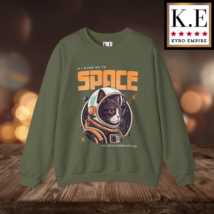 GO TO SPACE CREWNECK
