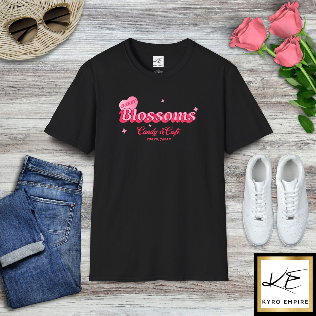 CHERRY BLOSSOMS CANDY & CAFE T-SHIRT