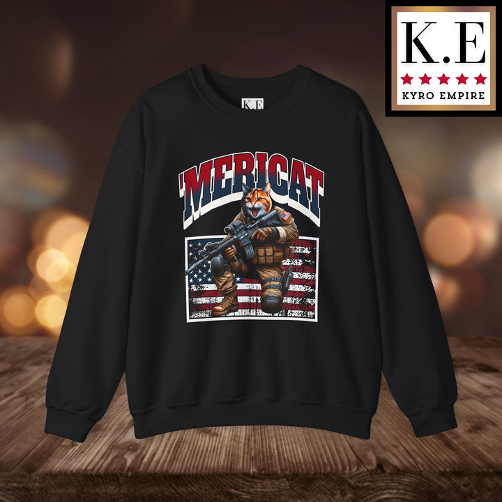 'MERICAT CREWNECK