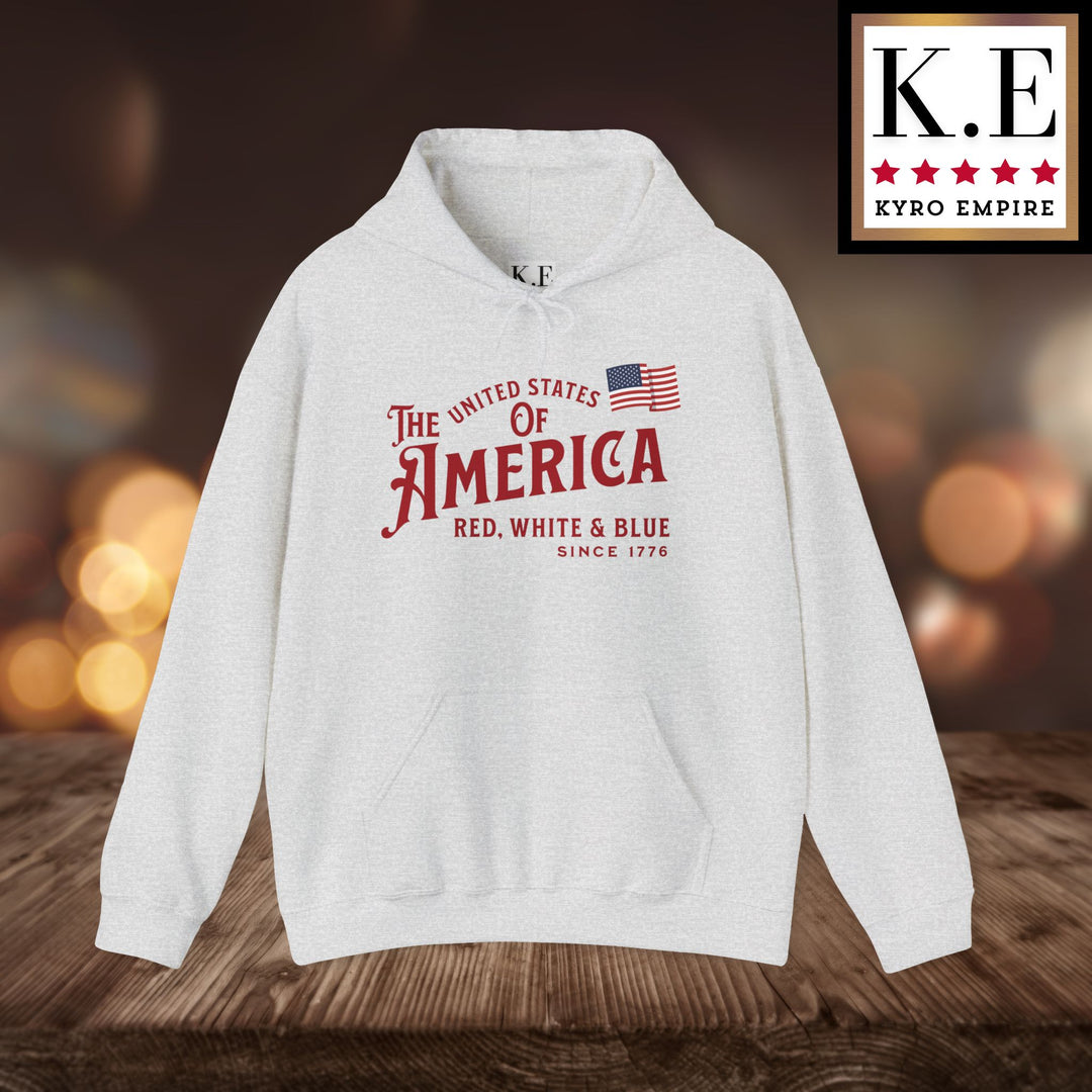 RED WHITE & BLUE HOODIE