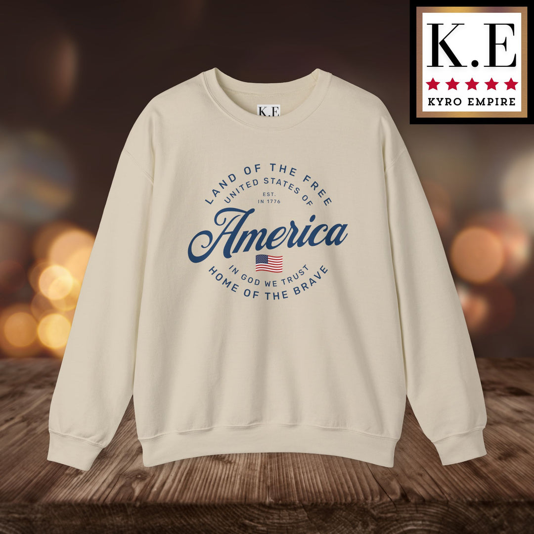 AMERICA CREWNECK
