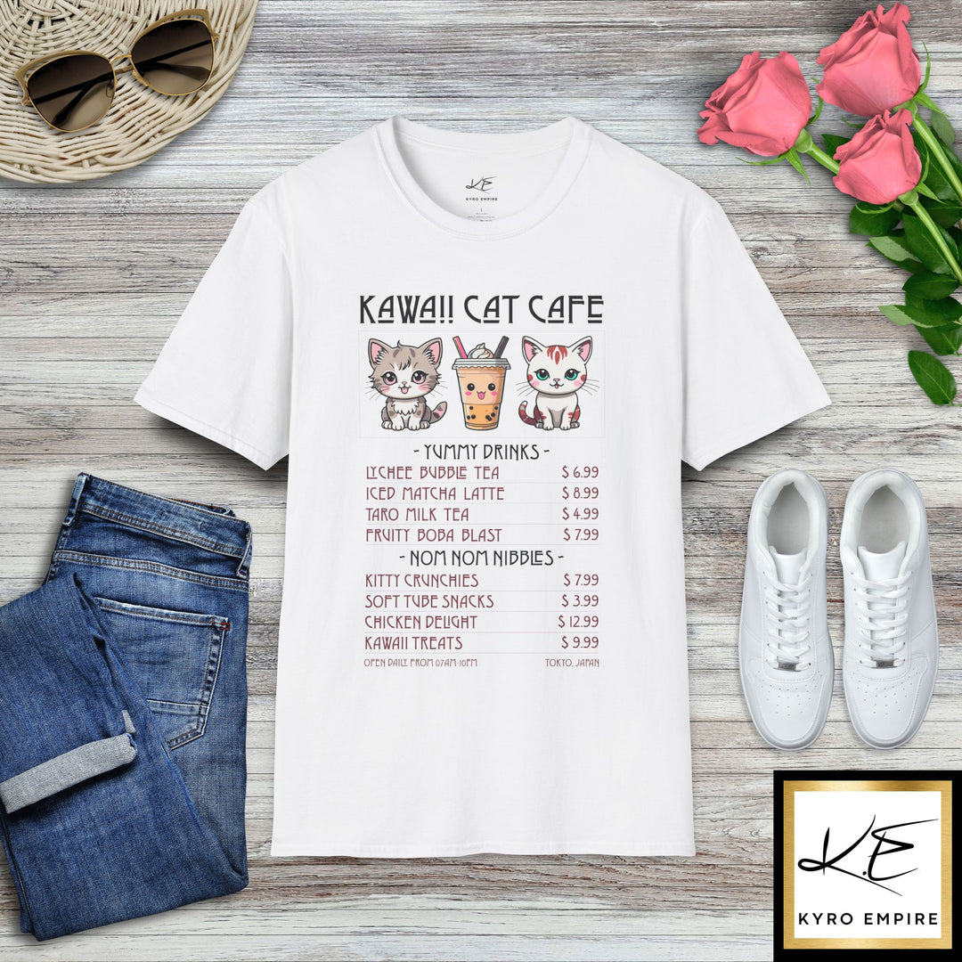 KAWAII CAT CAFE T-SHIRT