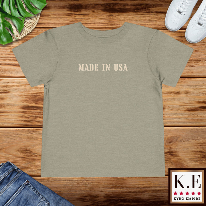 MADE IN USA Toddler Tee