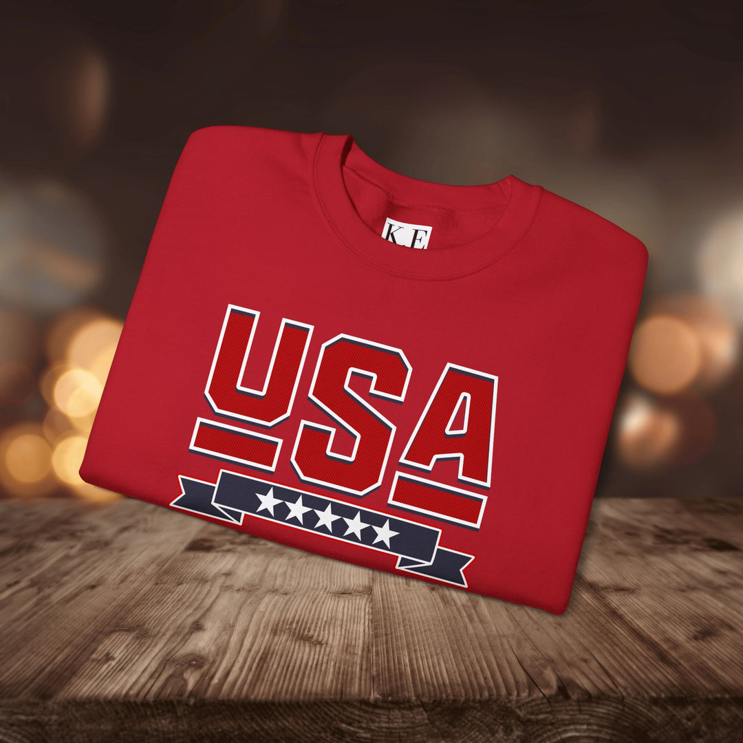 USA 5 STAR CREWNECK