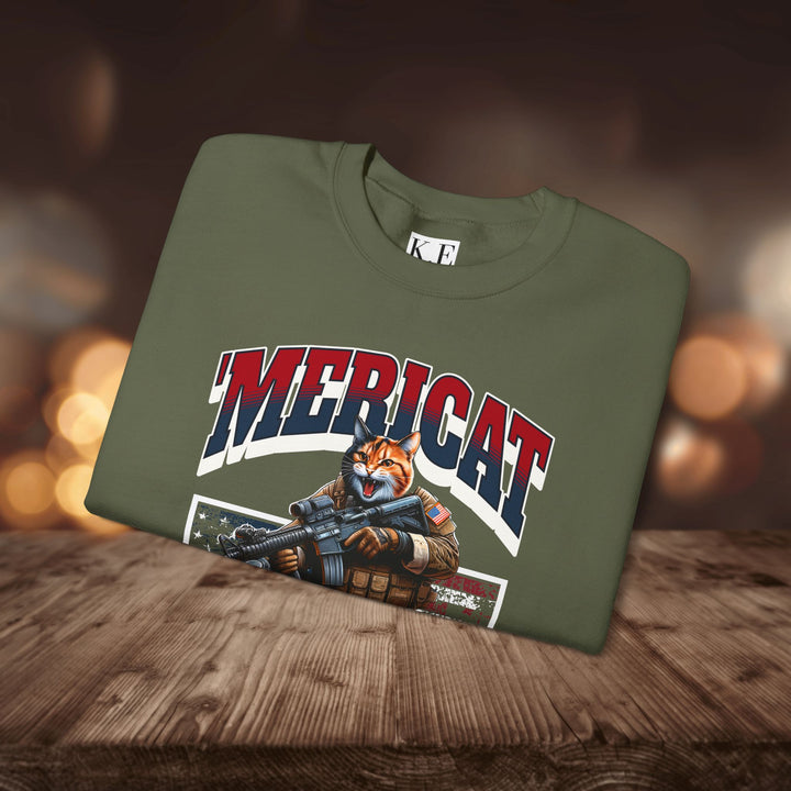 'MERICAT CREWNECK