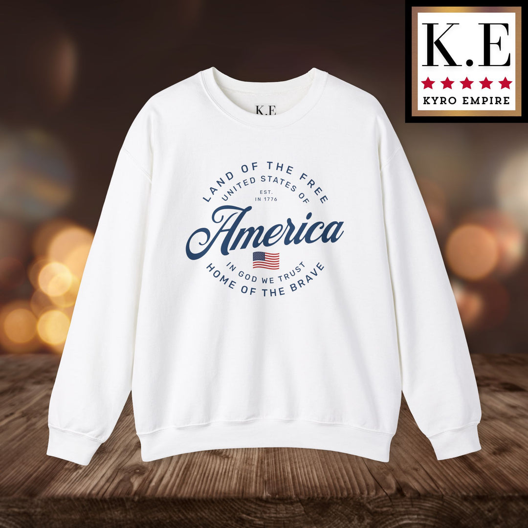 AMERICA CREWNECK