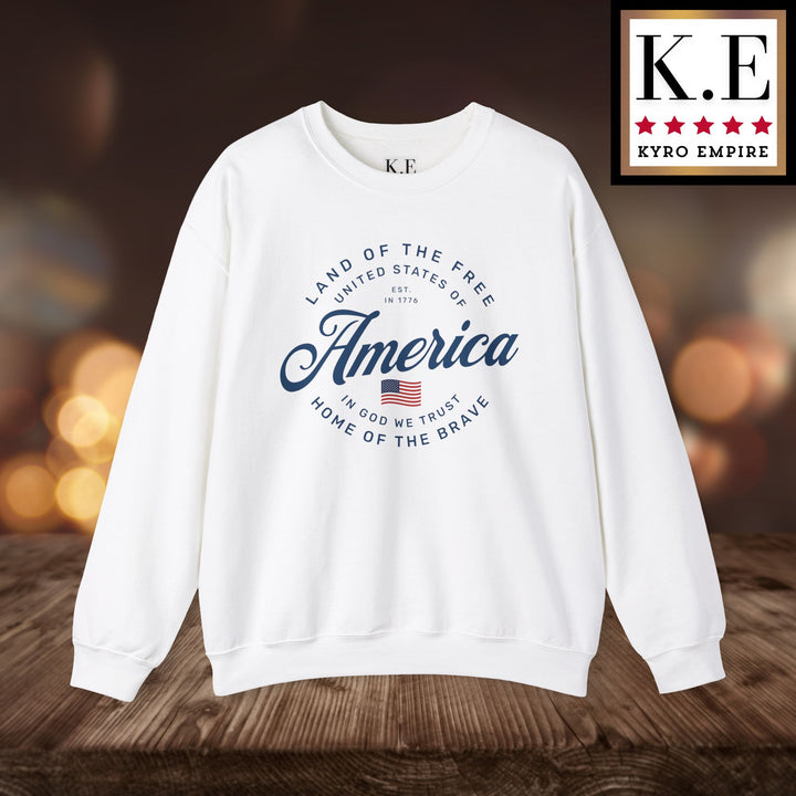 AMERICA CREWNECK