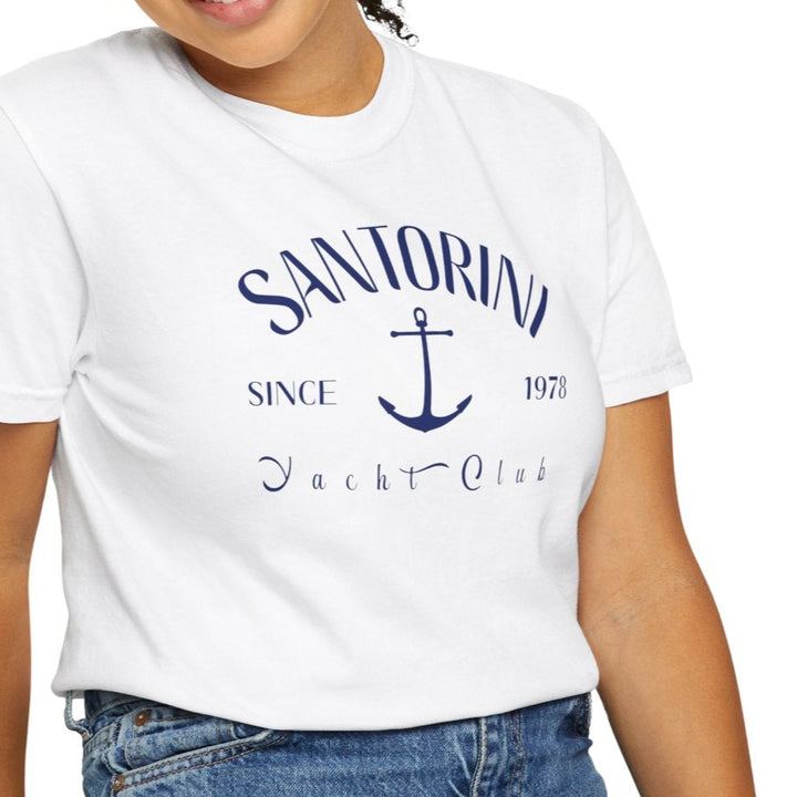 SANTORINI YACHT CLUB T-SHIRT