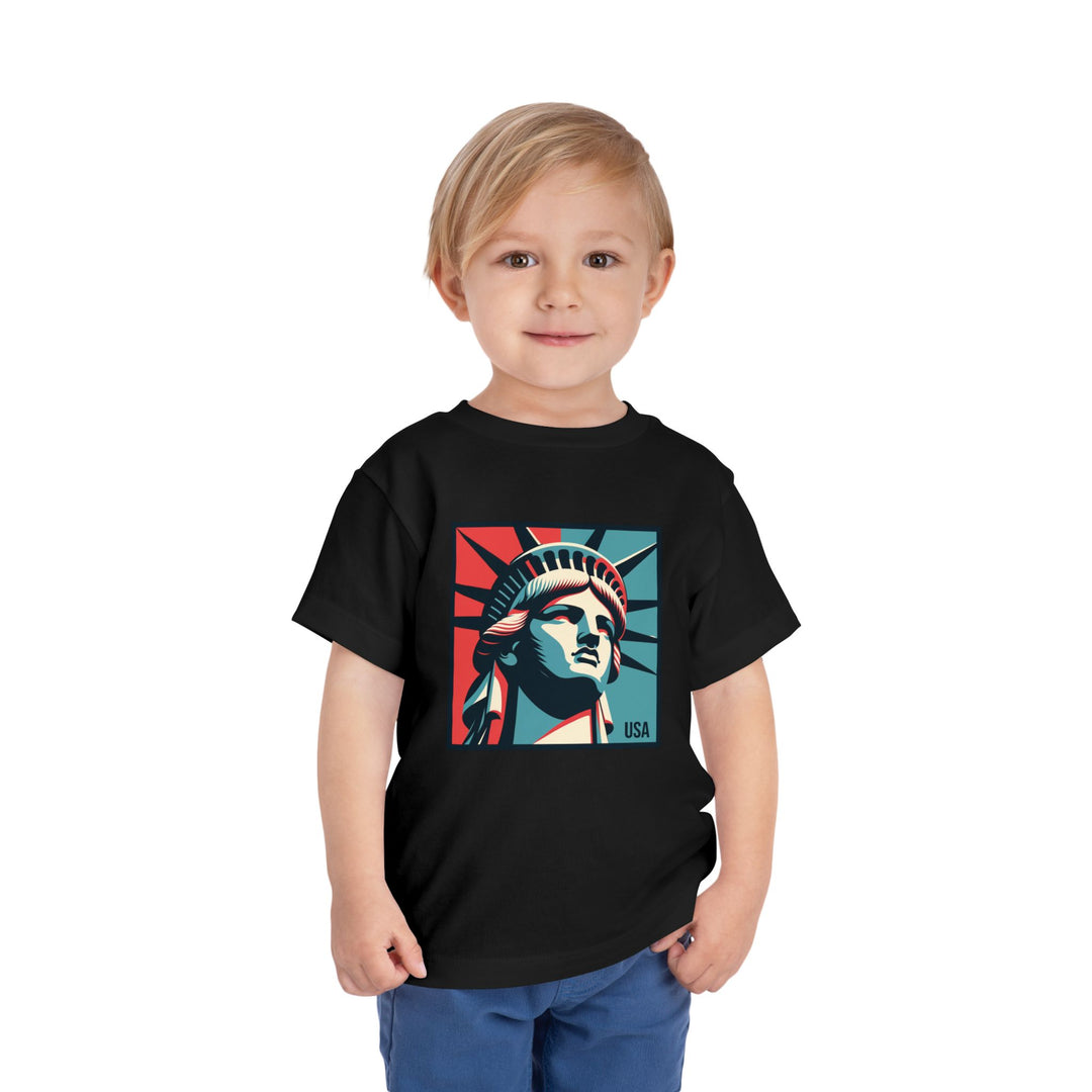 LADY LIBERTY VIBES Toddler Tee
