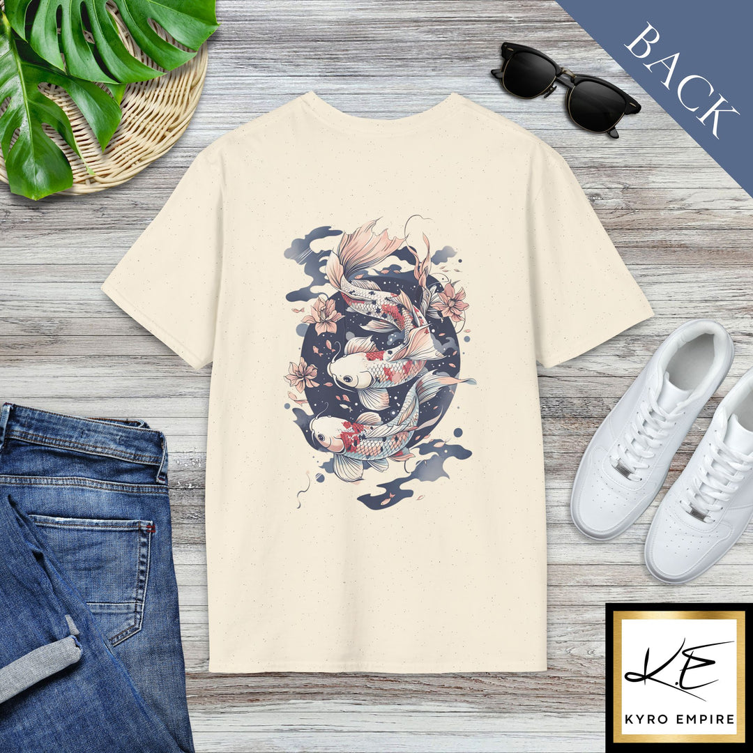 GOLDFISH & FLORAL T-SHIRT