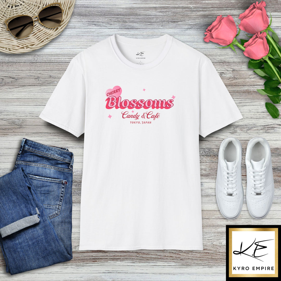 CHERRY BLOSSOMS CANDY & CAFE T-SHIRT