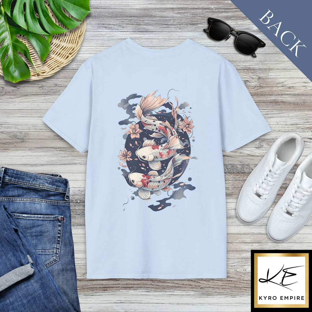 GOLDFISH & FLORAL T-SHIRT