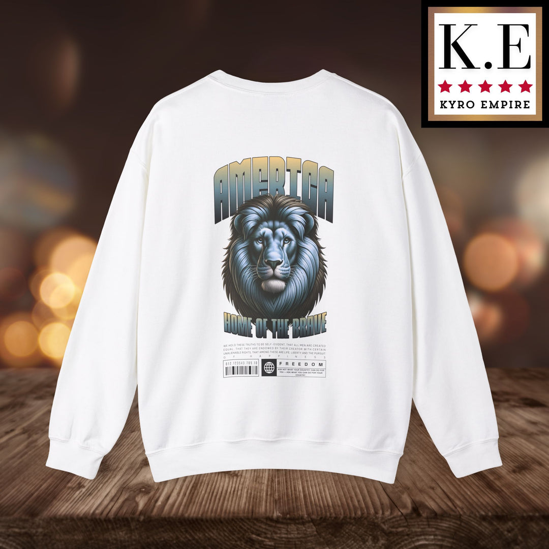K.E LION CREWNECK