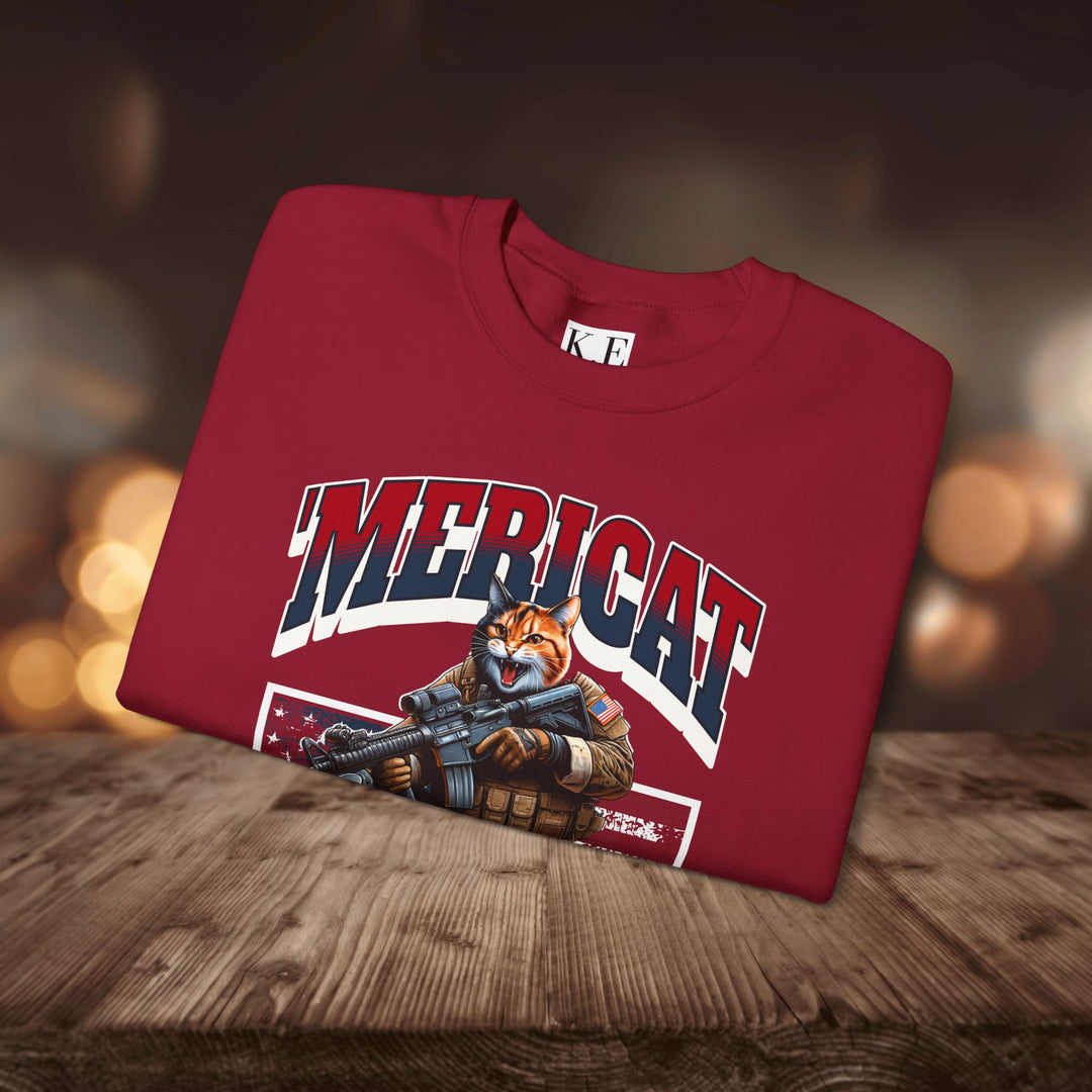 'MERICAT CREWNECK