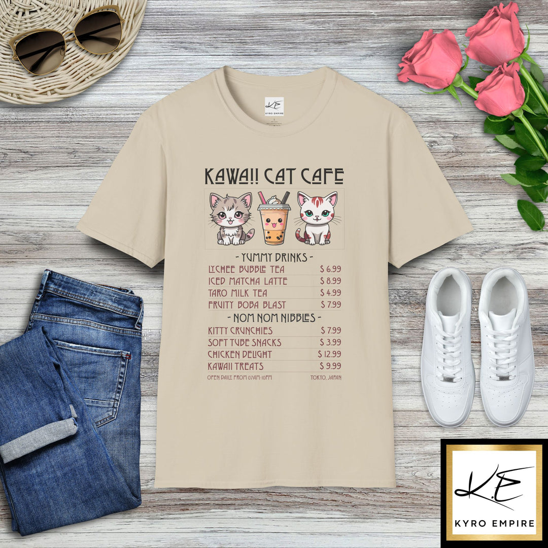 KAWAII CAT CAFE T-SHIRT