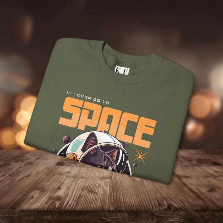 GO TO SPACE CREWNECK