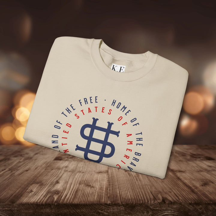 FREE & BRAVE CREWNECK