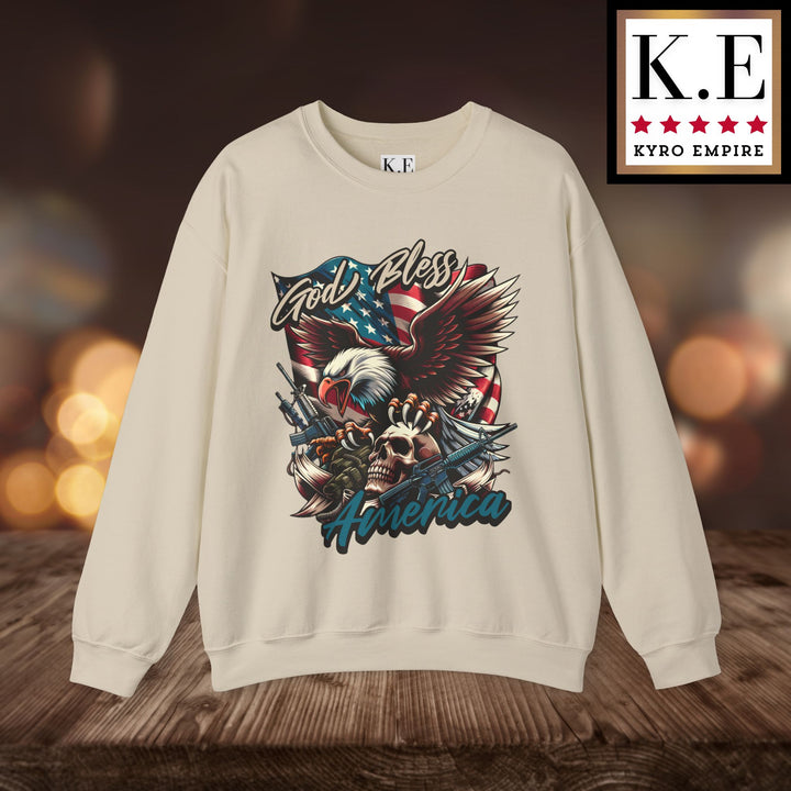 GOD BLESS AMERICA CREWNECK