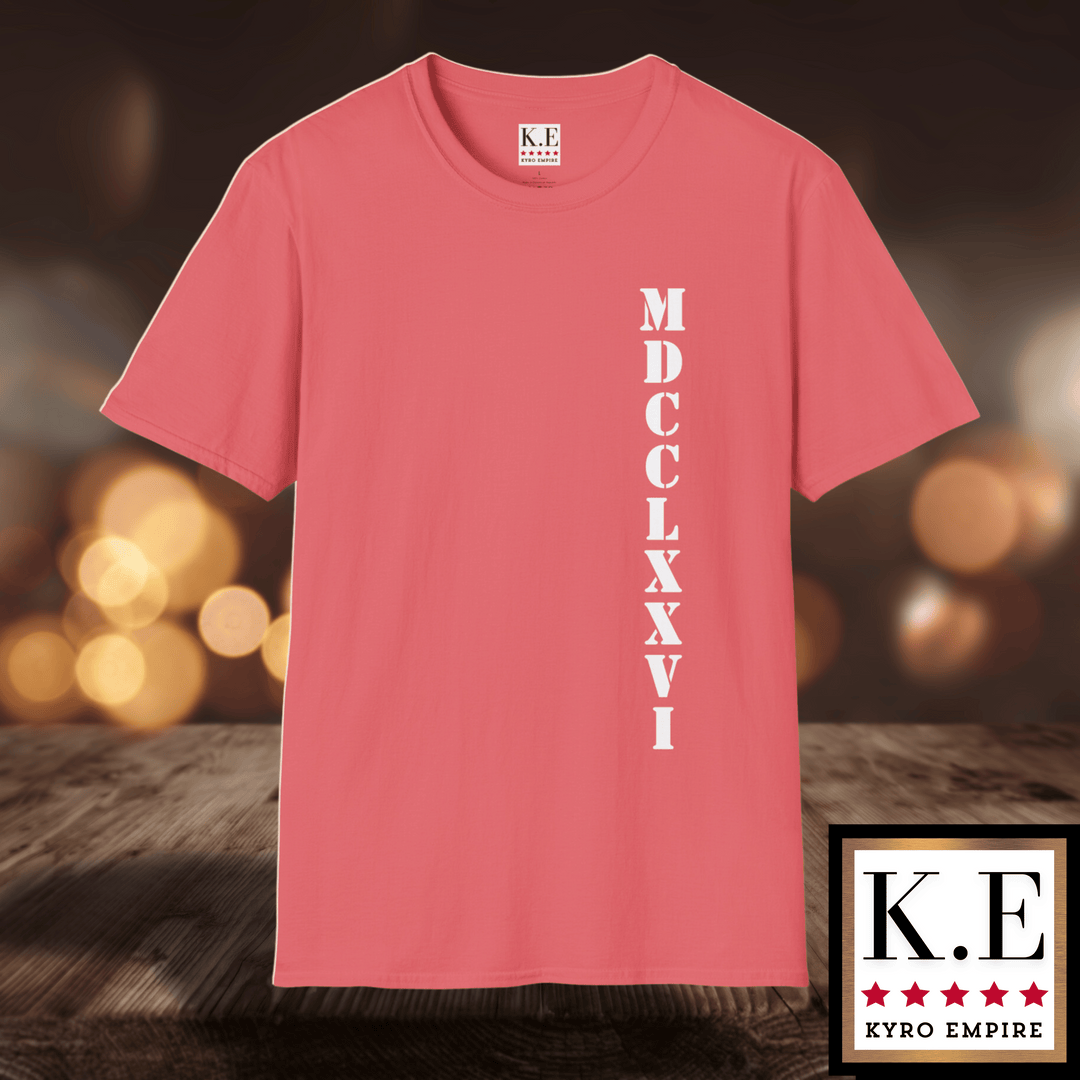 ROMAN NUMERALS 1776 T-SHIRT
