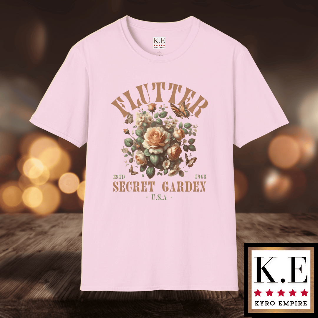 FLUTTER SECRET GARDEN T-SHIRT