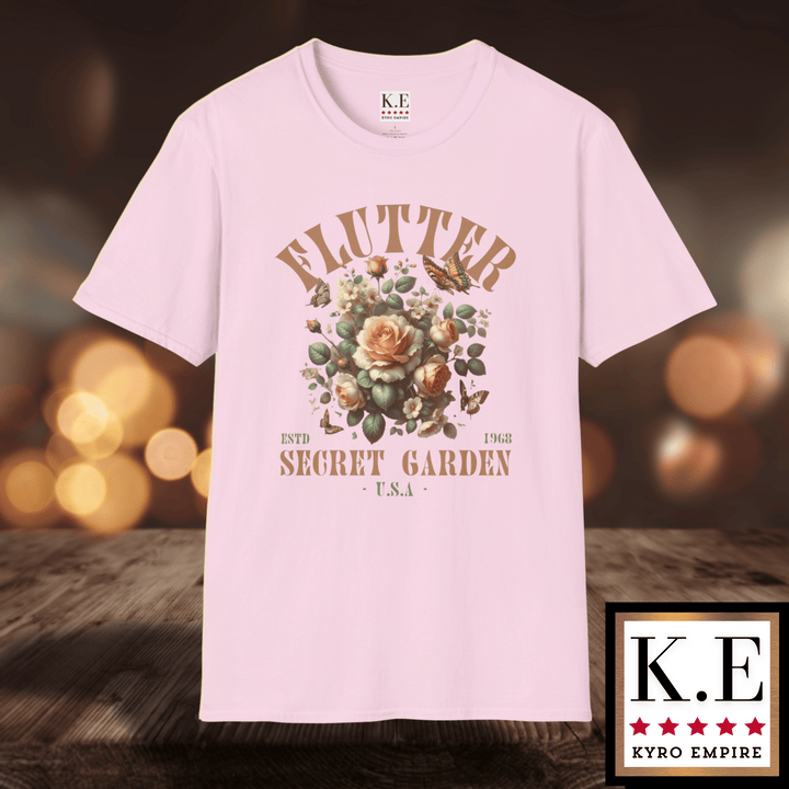 FLUTTER SECRET GARDEN T-SHIRT
