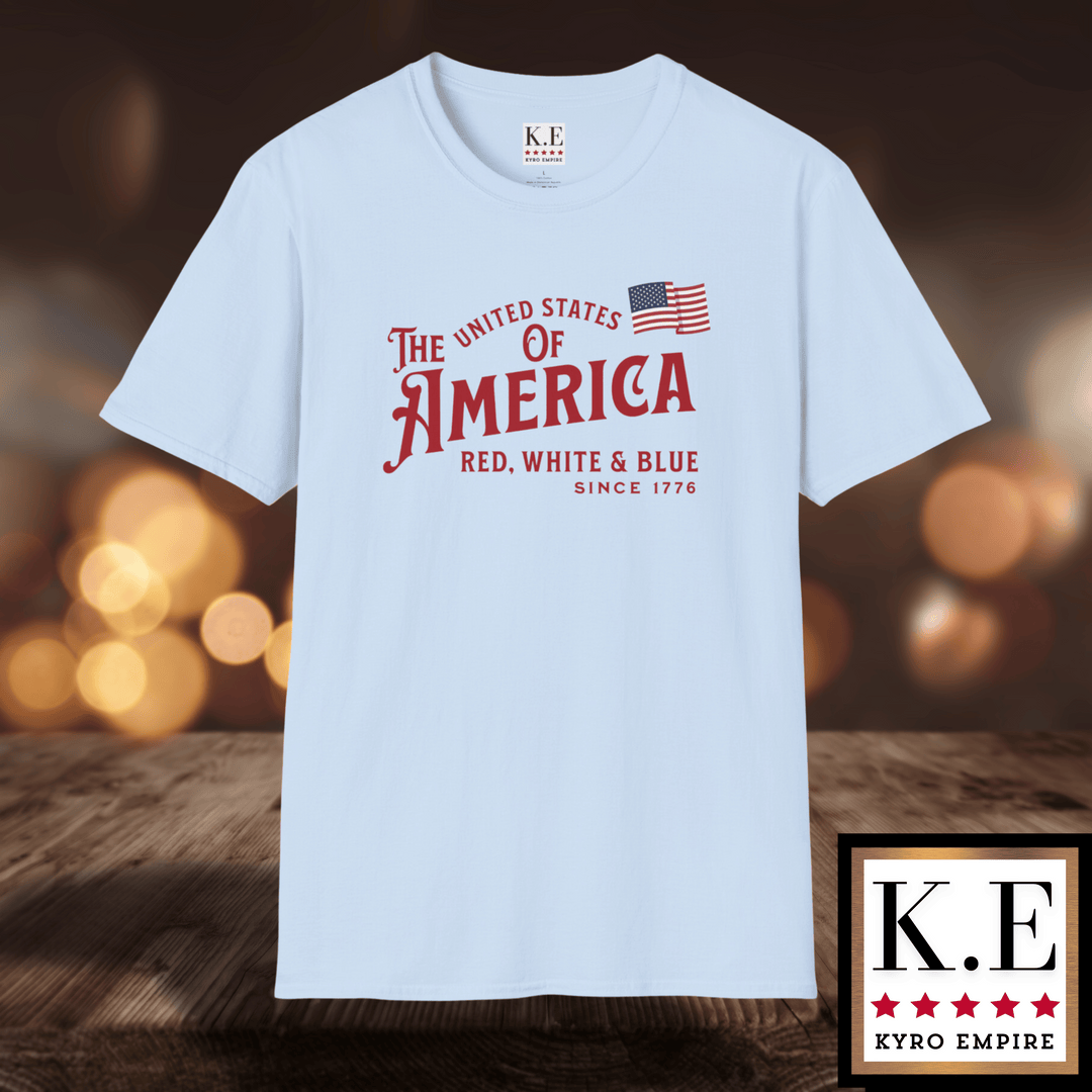 RED WHITE & BLUE T-SHIRT