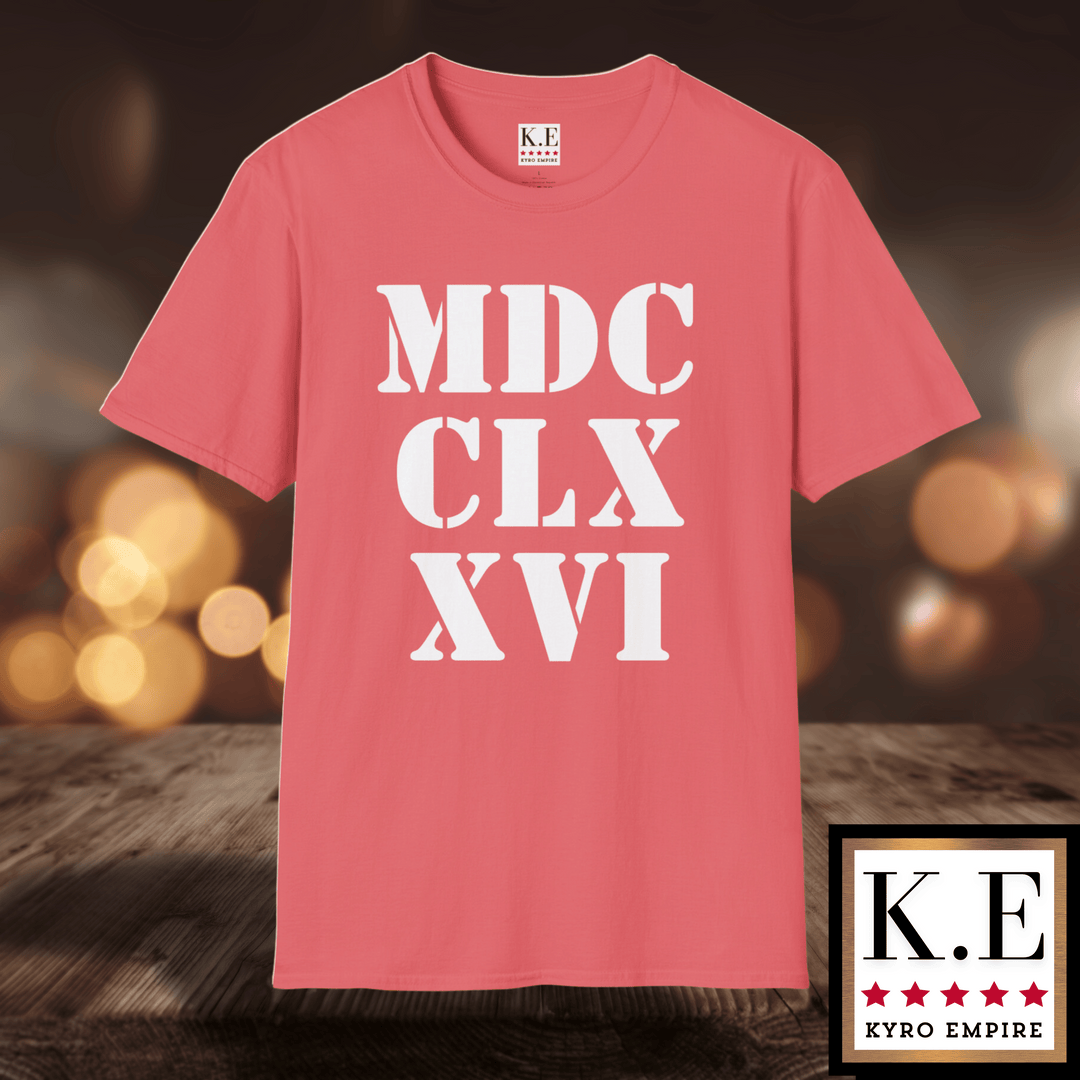 1776 ROMAN NUMERALS T-SHIRT