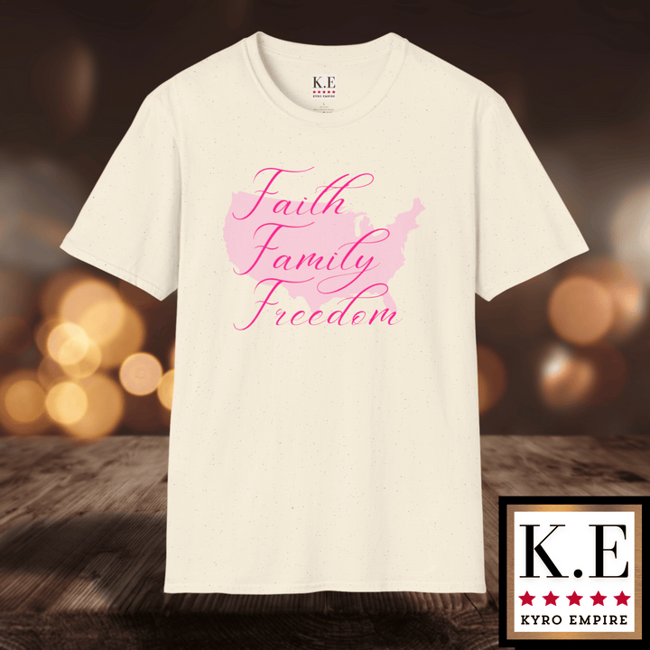 FAITH FAMILY FREEDOM T-SHIRT