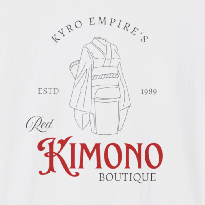 RED KIMONO BOUTIQUE T-SHIRT