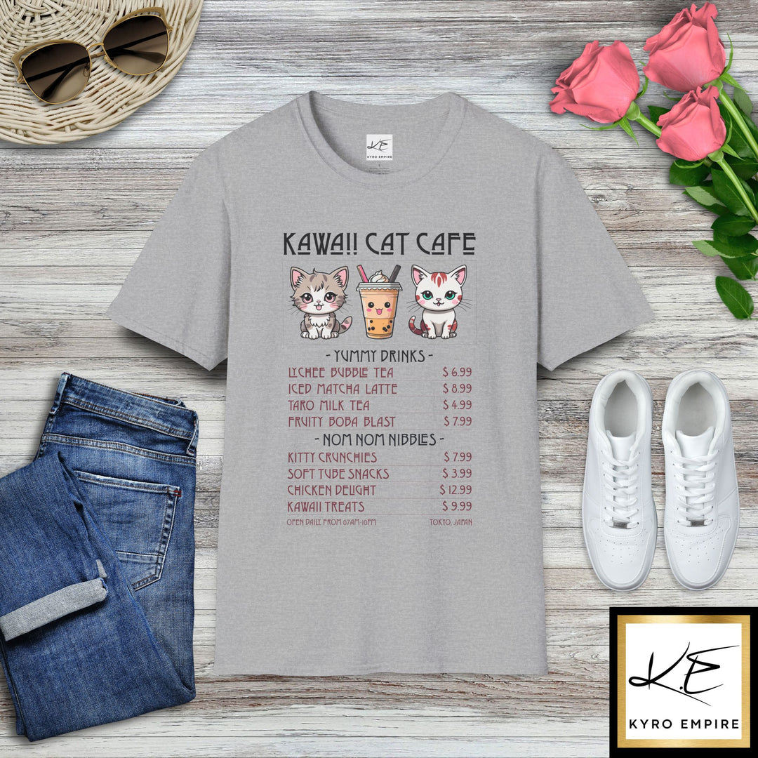 KAWAII CAT CAFE T-SHIRT