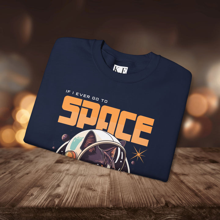 GO TO SPACE CREWNECK