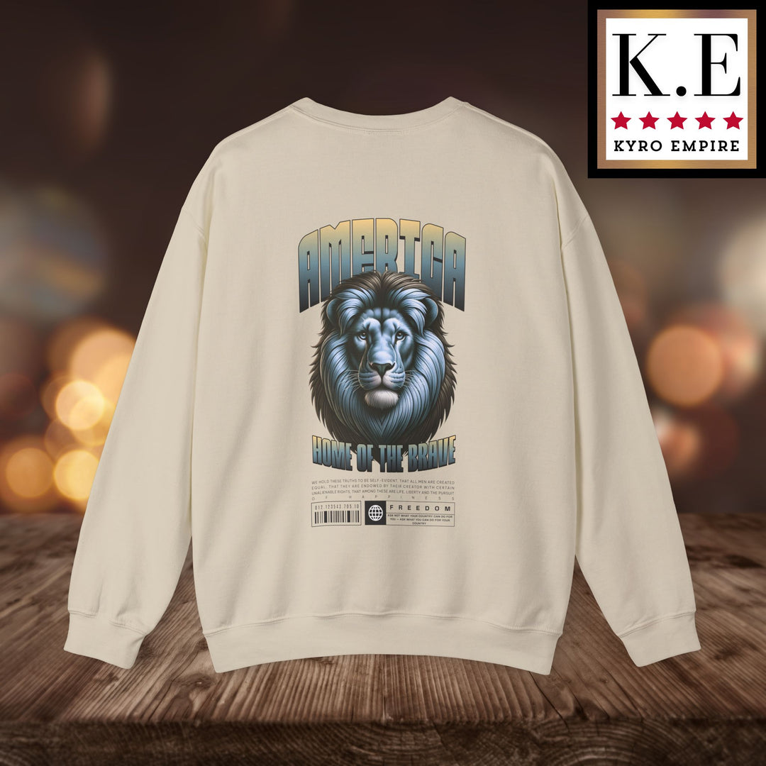 K.E LION CREWNECK
