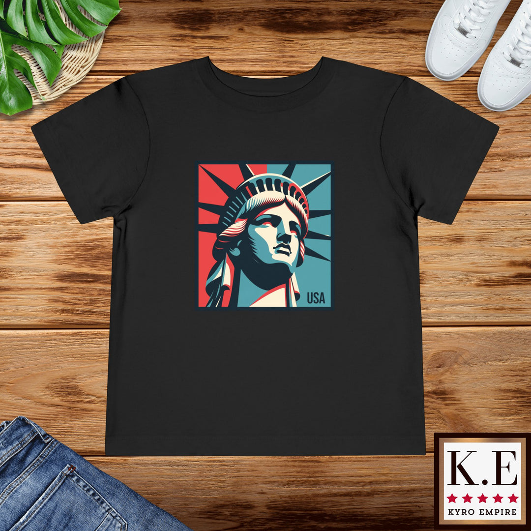 LADY LIBERTY VIBES Toddler Tee