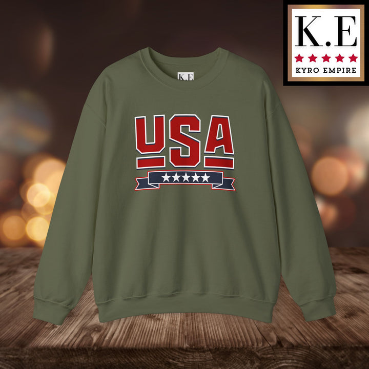 USA 5 STAR CREWNECK