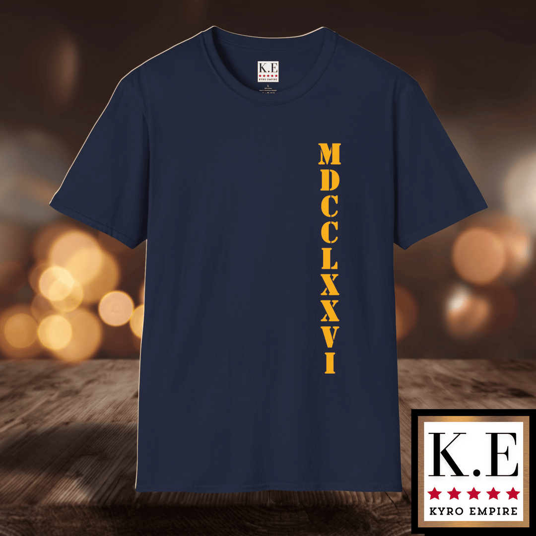 ROMAN NUMERALS 1776 T-SHIRT