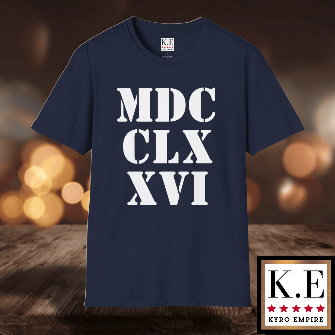 1776 ROMAN NUMERALS T-SHIRT