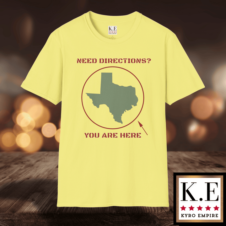 YOU ARE HERE T-SHIRT