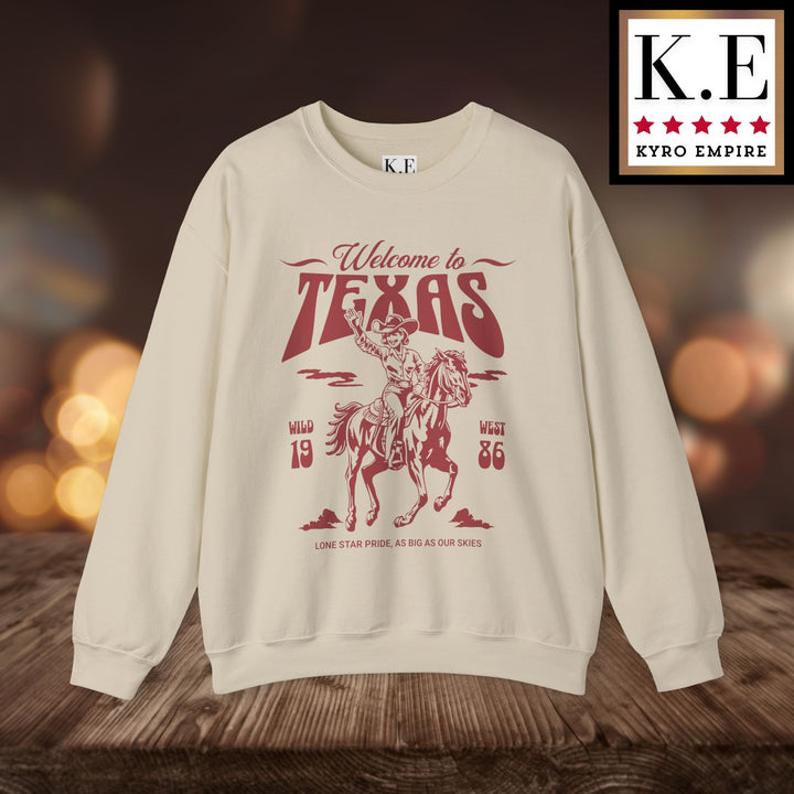 WELCOME TO TEXAS CREWNECK